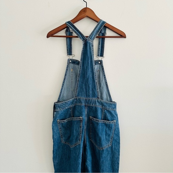 Hollister Denim Overalls High Rise Vintage Overalls 100% Cotton XS - Picture 6 of 8
